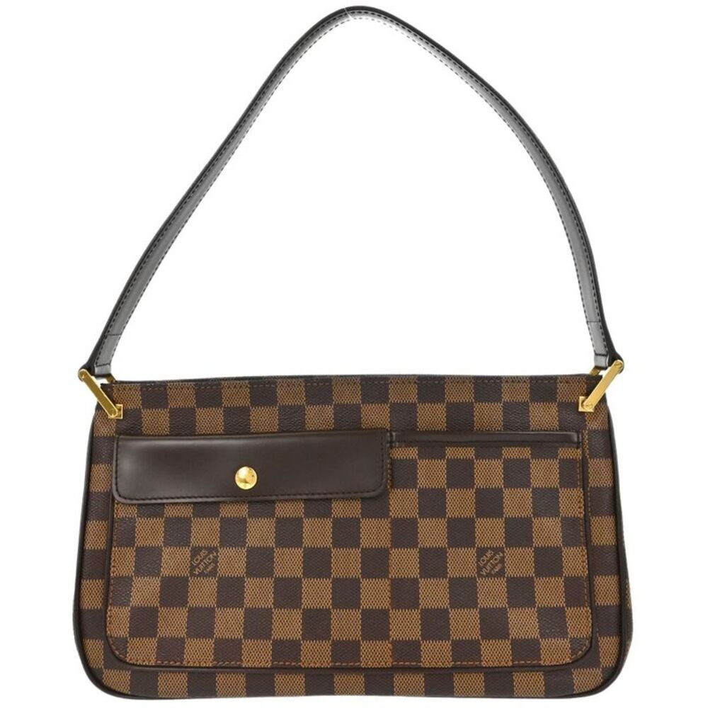 Louis Vuitton Aubagne Damier Brown Canvas Handbag
